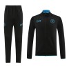 SSC Naples Sweat d'Entraînement Quarter-Zip 2023-24 Noire Pour Homme